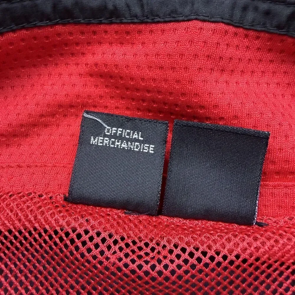 Vintage Manchester United Jacket Mens Large Black Premier League Soccer Football